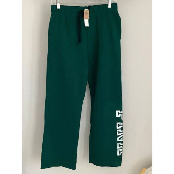 Victoria's Secret - PINK - Green Sweatpants - Brand New! - Picture 1 of 4